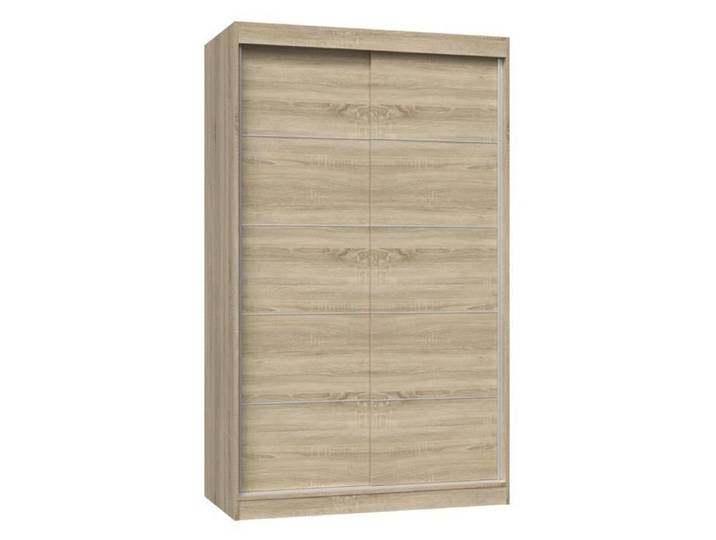 Armoire - Fabricant polonais - IGA 120 - Chêne Sonoma avec carreaux - Portes coulissantes