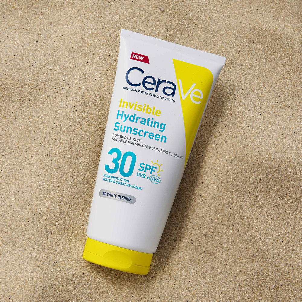 Cerave Invisible Hydra Sunscreen loción protectora invisible hidratante SPF30 177 ml