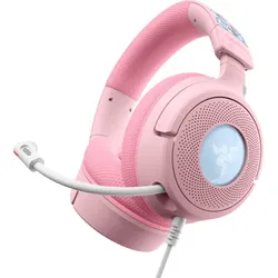 RAZER Kraken V4 X - Pokémon Feelinara, Over-ear Gaming Headset Rosa