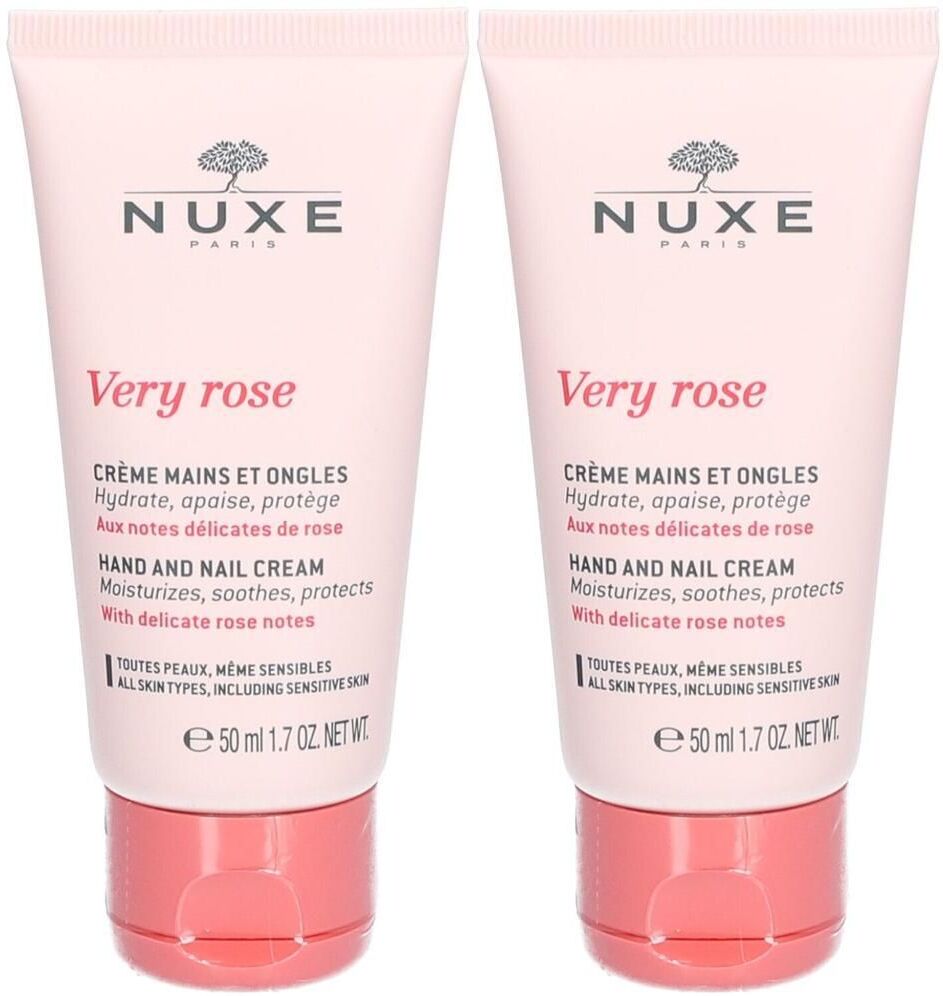 Nuxe Very Rose Handcreme 2x 2x50 ml Creme