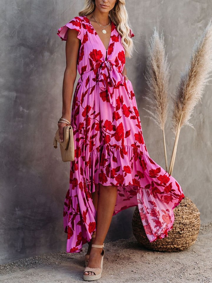 LA Angels Kleid in Rosa - L