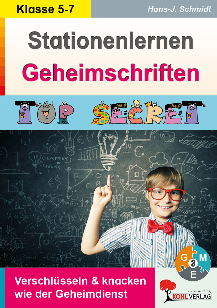 KOHL Verlag Stationenlernen Geheimschriften