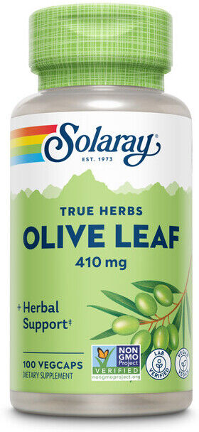 Solaray Olive Leaf 410 mg 100 Cápsulas