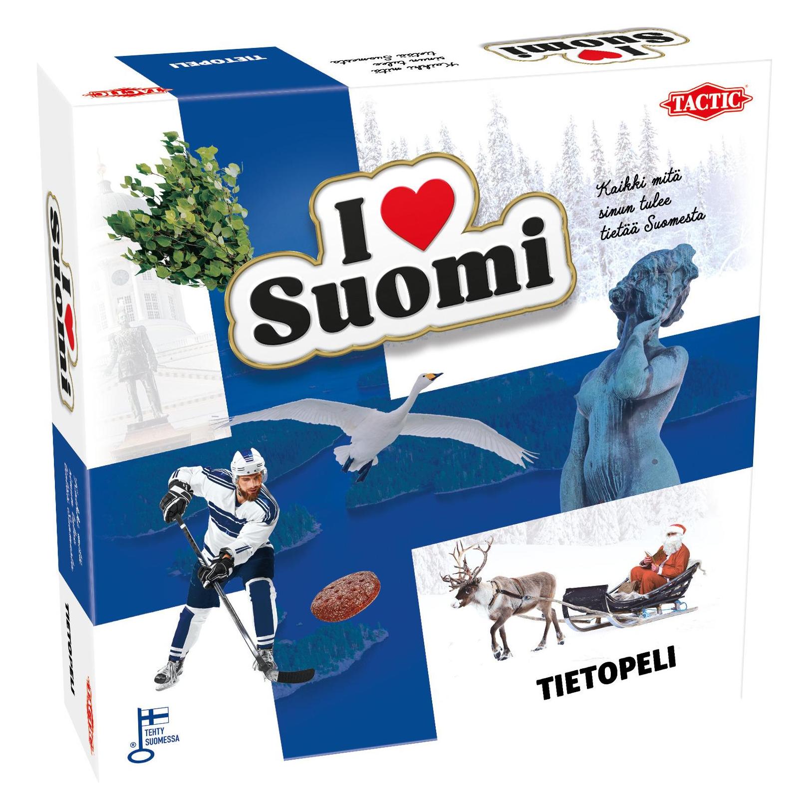 Tactic I Love Finland Trivia Game (Finnisch) (61762180)