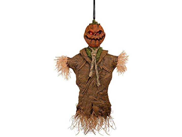 Ghoulish Productions - Hängender Kürbis, Linie Hanging Props, robustes Latex-Kostüm, handbemalt, Halloween, Karneval, Kostümparty, Einheitsgröße für Erwachsene