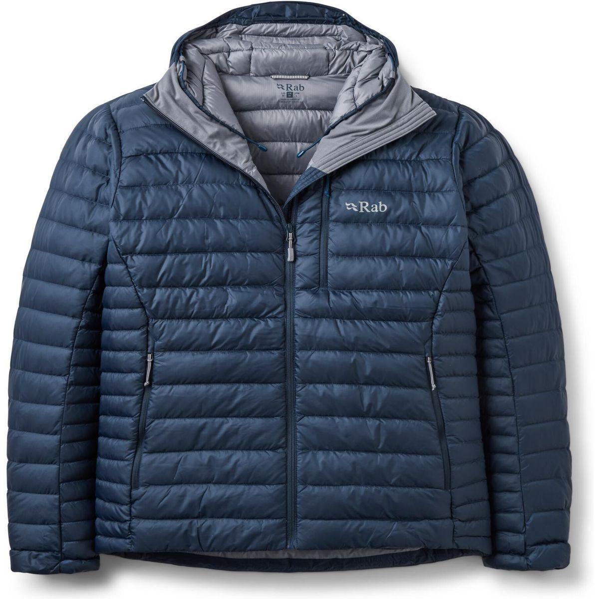 Rab Herren Jacke Microlight Alpine Hoody Blau L