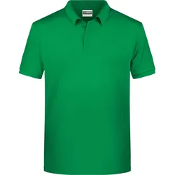 James & Nicholson Herren Bio Piqué Polo 8010 fern green 3XL