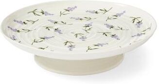 "Portmeirion Sophie Conran Lavandula Footed Cake Plate - 12.75"" x 3"""