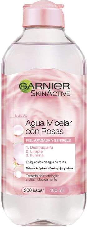 Garnier Skinactive Água Micelar Água Rosas 400 ml