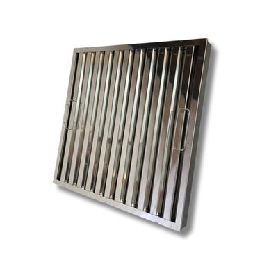 VM Europa Flammschutzfilter 500x500mm Typ A Edelstahl nach DIN 18869-5 zertifiziert für Gastro Abzugshaube: 2x Filter Typ A