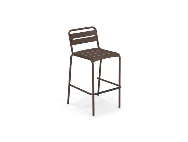 Barhocker, Aluminium, Modern, 105 cm, Ergonomisch und Komfortabel, Emu