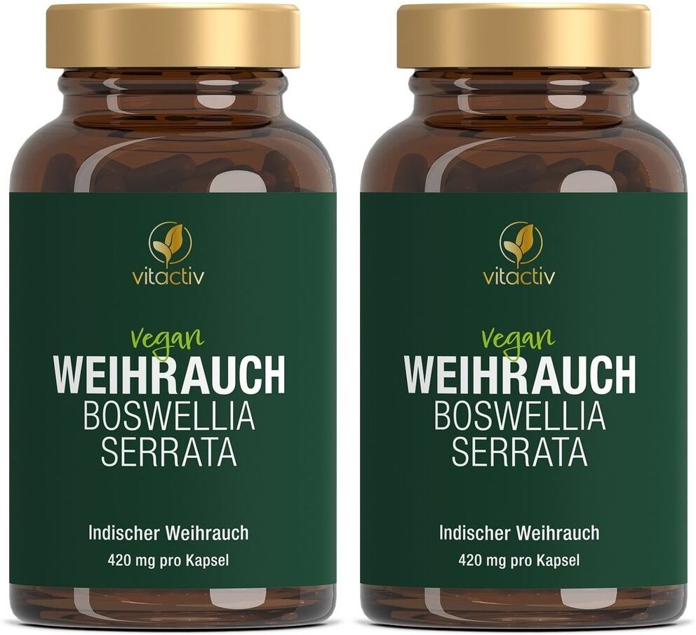 Vitactiv Weihrauch Boswellia serrata Kapseln 2x 2x120 St