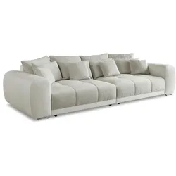 Bigsofa Moldau Stoff Beige / Weiß