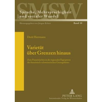 Varietaet ueber Grenzen hinaus, Taschenbuch von Dorit Herrmann, Peter Lang GmbH, Internationaler Verlag der Wissenschaften, 978-3-631-58271-8