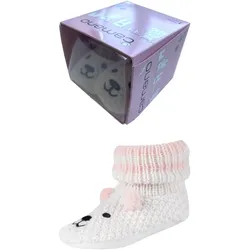 camano Soft Warm Cuddle Baby-Socken in Geschenkbox 4201 - rosé 23-26