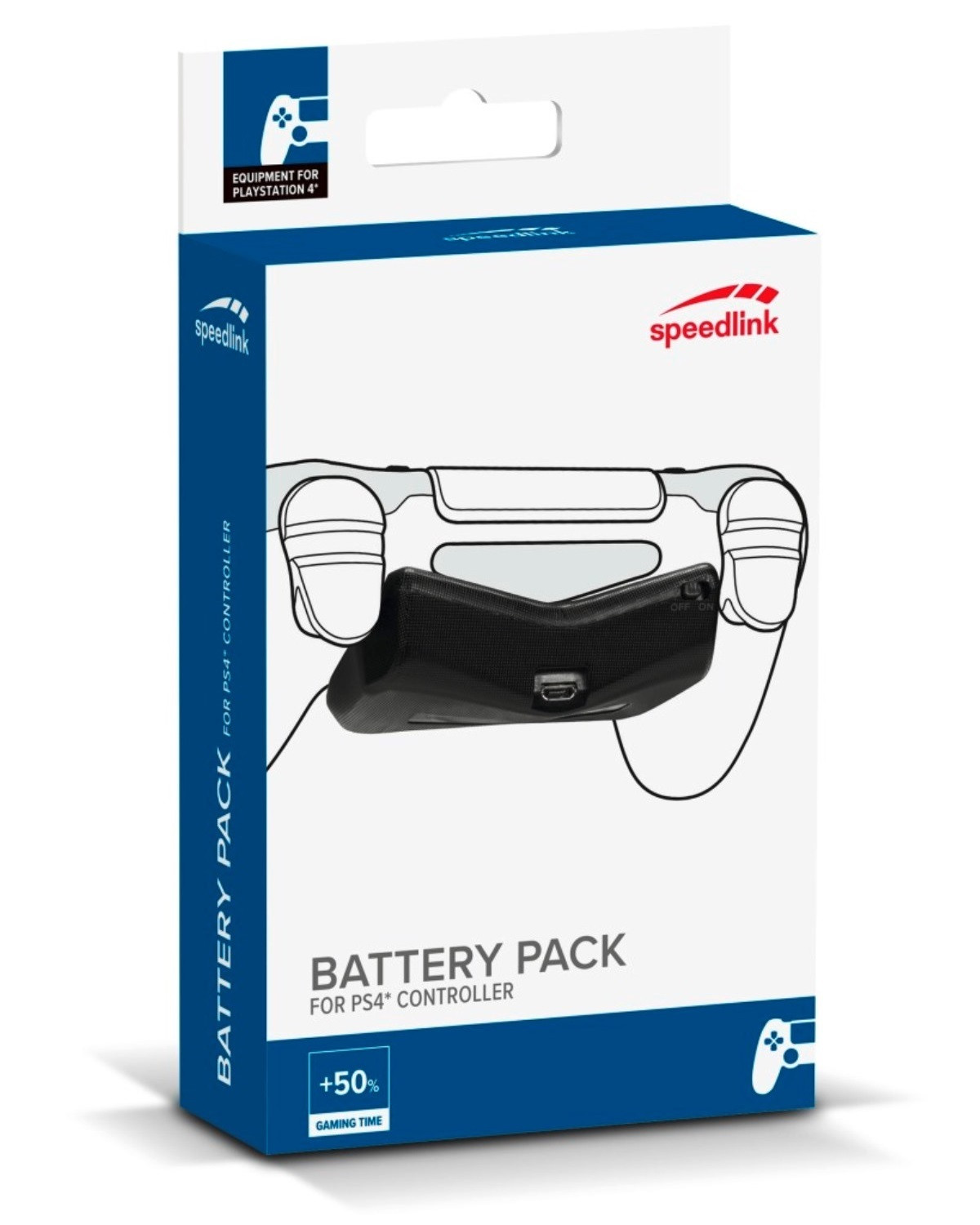 Speedlink Aanvullende batterij voor de Sony PS4 controller