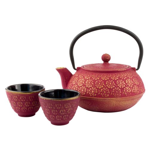 Bredemeijer Teekannen Geschenk- Set pinkgold inkl. Filter G015PG