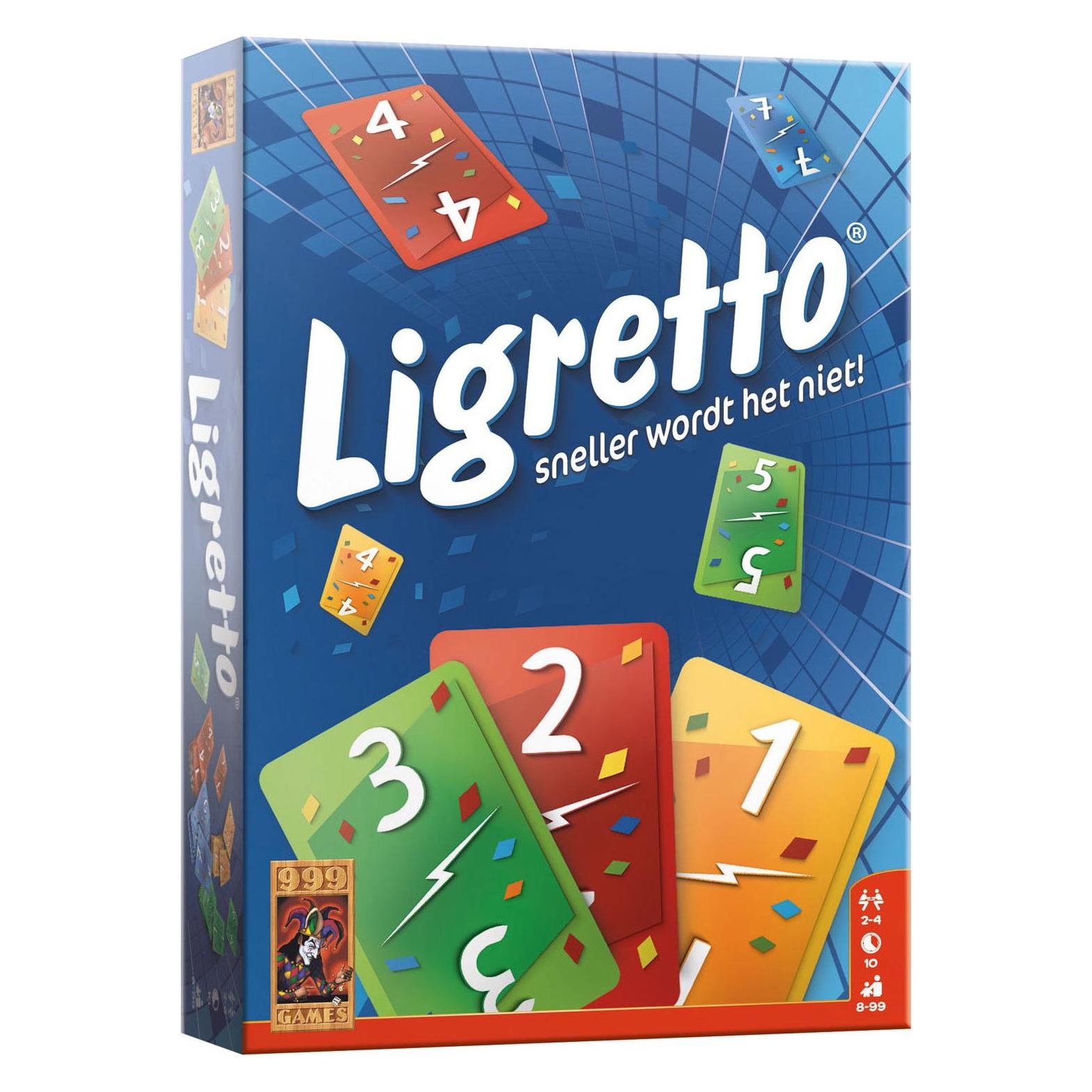 999Games Ligretto Blauw (2 - 4 Spieler) (19825227)