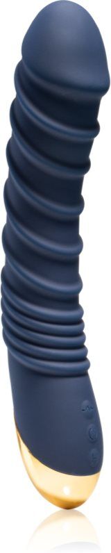 Dream Toys Goddess Collection Aeolus Vibrator Blue 21,5 cm