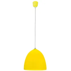 Pendelleuchte Hängelampe Deckenlampe Esszimmerleuchte Küchenlampe Gelb H 111cm