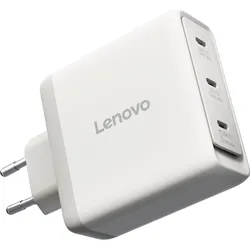 Lenovo Multi-port USB-C 100W GaN Charger - EU (P) (100 W, 3 Ports), USB Ladegerät