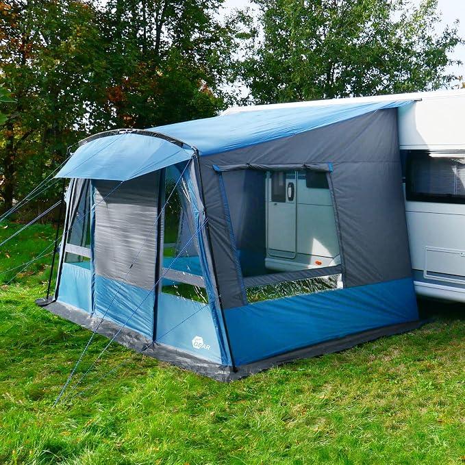 Wohnwagenvorzelt Malibu 350 - Caravan Zelt, wasserdichtes Reisevorzelt