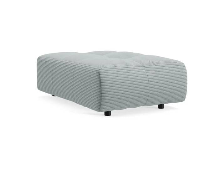 Hocker Pensacola 2.0, Edition, cord light blue, Textil