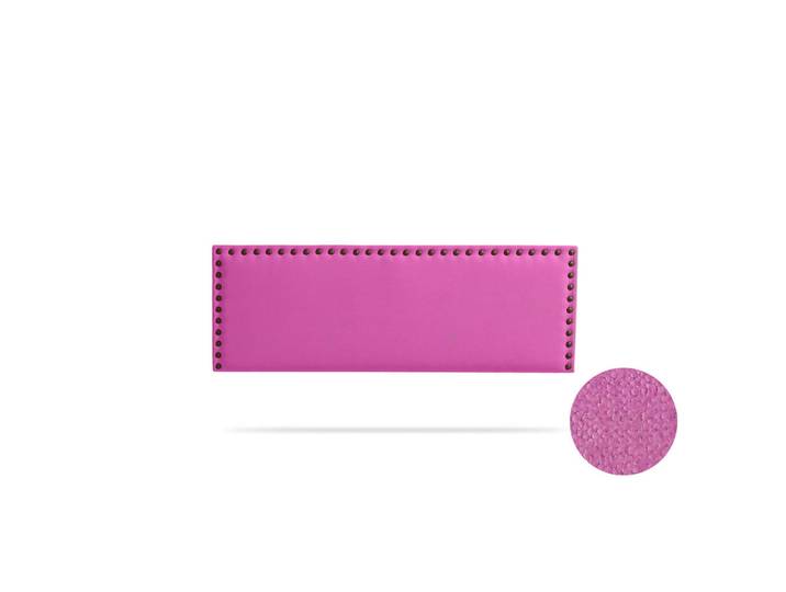 Kopfteil gepolstert Modena Aqualine 115x55x8 cm - Fuchsie - Moonia, Rosa, Holz, 115x55x8 cm, Bett-Kopfteile