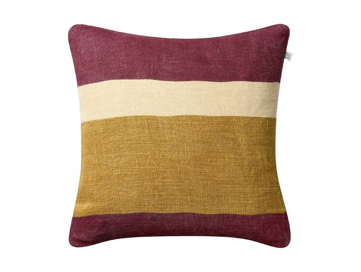 Chhatwal & Jonsson Housse de coussin Manali 50x50 cm Ruby-masala yellow