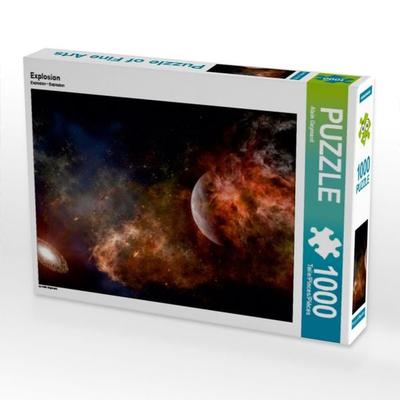 CALVENDO Puzzle Explosion | 1000 Teile Lege-Größe 64x48cm Foto-Puzzle für glückliche Stunden