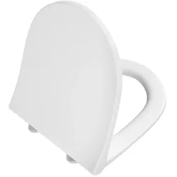VitrA Sento Slim Wrap WC-Sitz 130-401R009 36,8x45,2cm, mit Absenkautomatik und Schnellverschluss, edelweiß