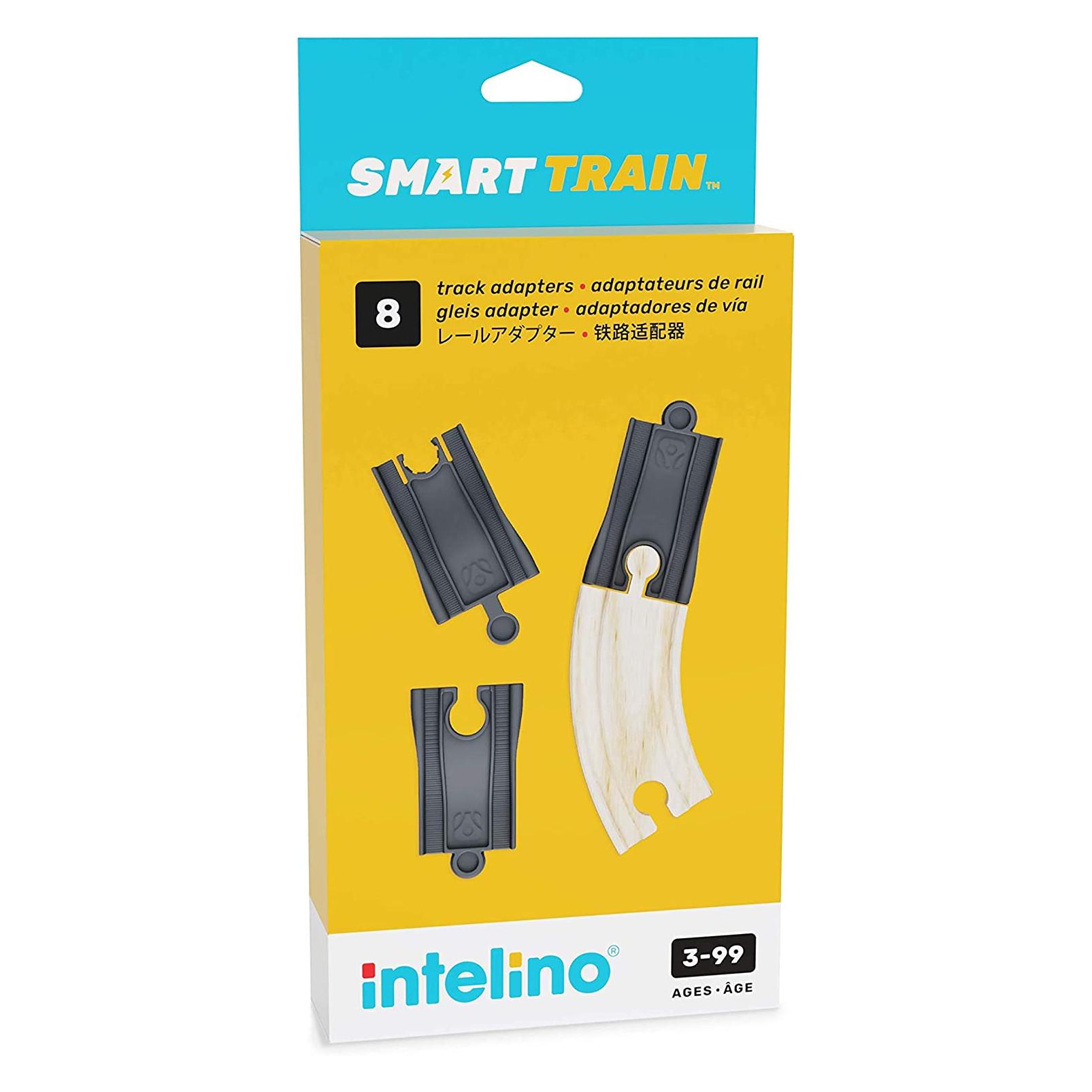 Intelino MINT Eisenbahn Erweiterung "Universal Wooden Rail Adapter (INT-WADPT-01)