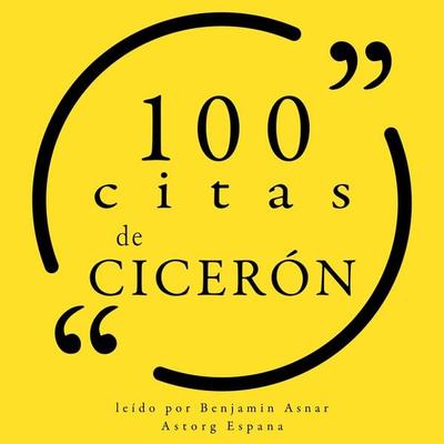100 citas de Cicerón - Cicero, Audio, 9782821163799