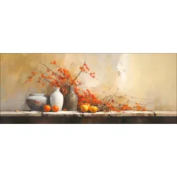 Glasbild (BHT 125x50x1,40 cm) - bunt - BHT 125x50x1,40 cm