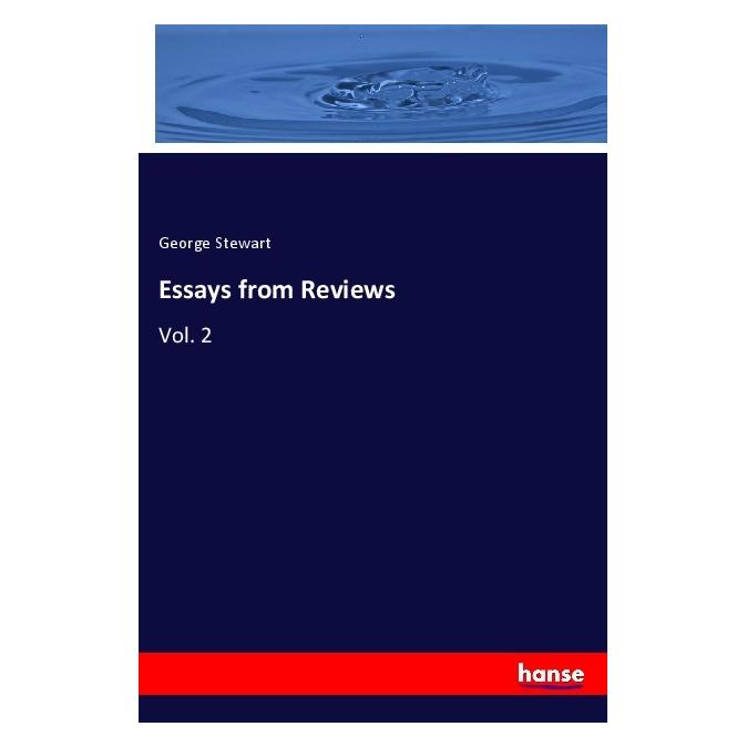 Hansebooks Essays from Reviews (Englisch, Softcover, George Stewart) (56115023)