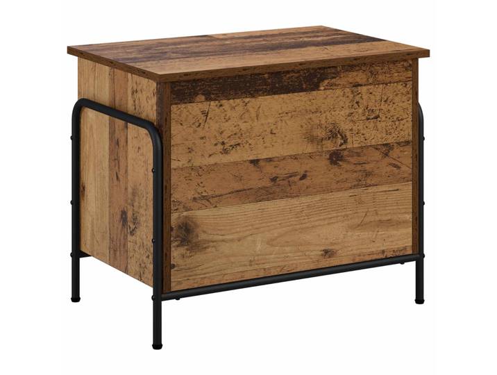 Vidaxl Storage Box Old Wood 60 X 40 X 49.5 Cm Engineered Wood
