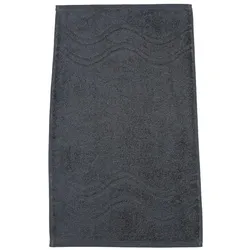 Ross Uni-Walk Handtücher Cashmere 9008 Duschtuch 75x140 cm | anthrazit - schwarz