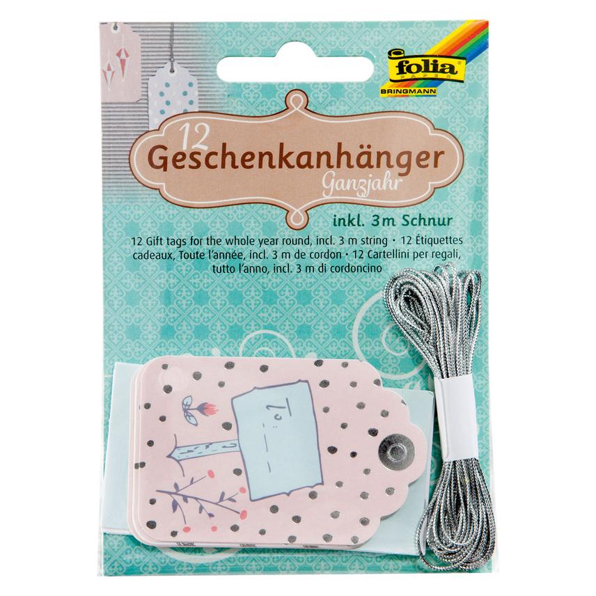 Folia Geschenkanhänger (12x) (12011)