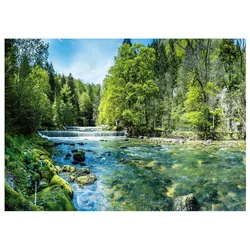 FOTOTAPETE Wasserfall 3D Natur 300x210