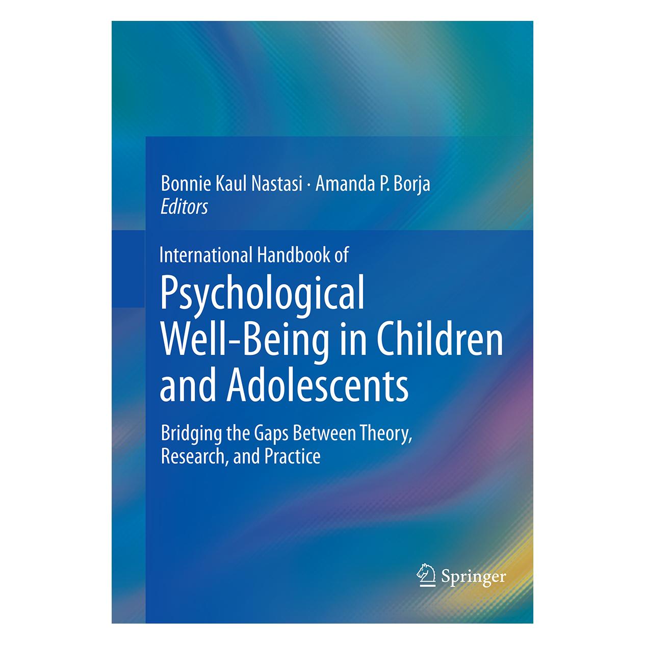 Springer International Handbook of Psychological Well-Being in Children and Adolescents (Englisch, Softcover, Amanda P. Borja, Bonnie Kaul Nastasi) (55856783)
