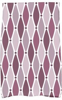 E by Design 18 x 30-inch Wavy Geometric Print Hand Towel