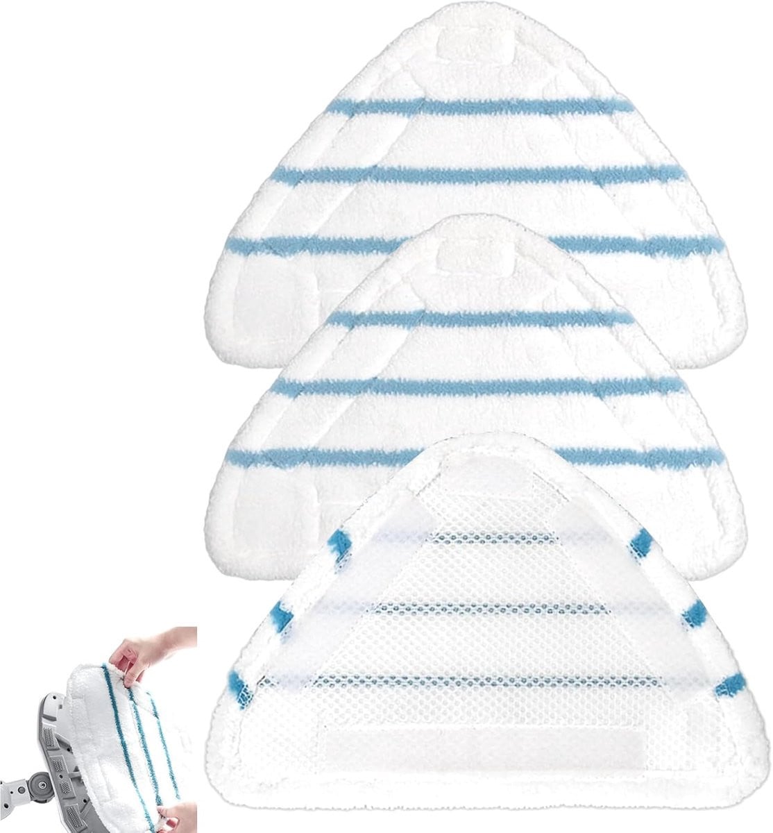 Pads voor stoomreiniger en stoombezempad