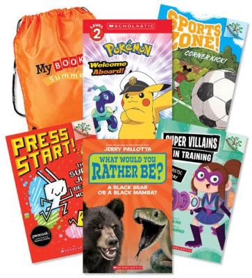 Scholastic Summer Reading Grade 1 Value Pack (with Bag)