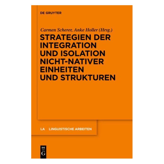 De Gruyter Strategien d.Integration u.Isolation (61509557)