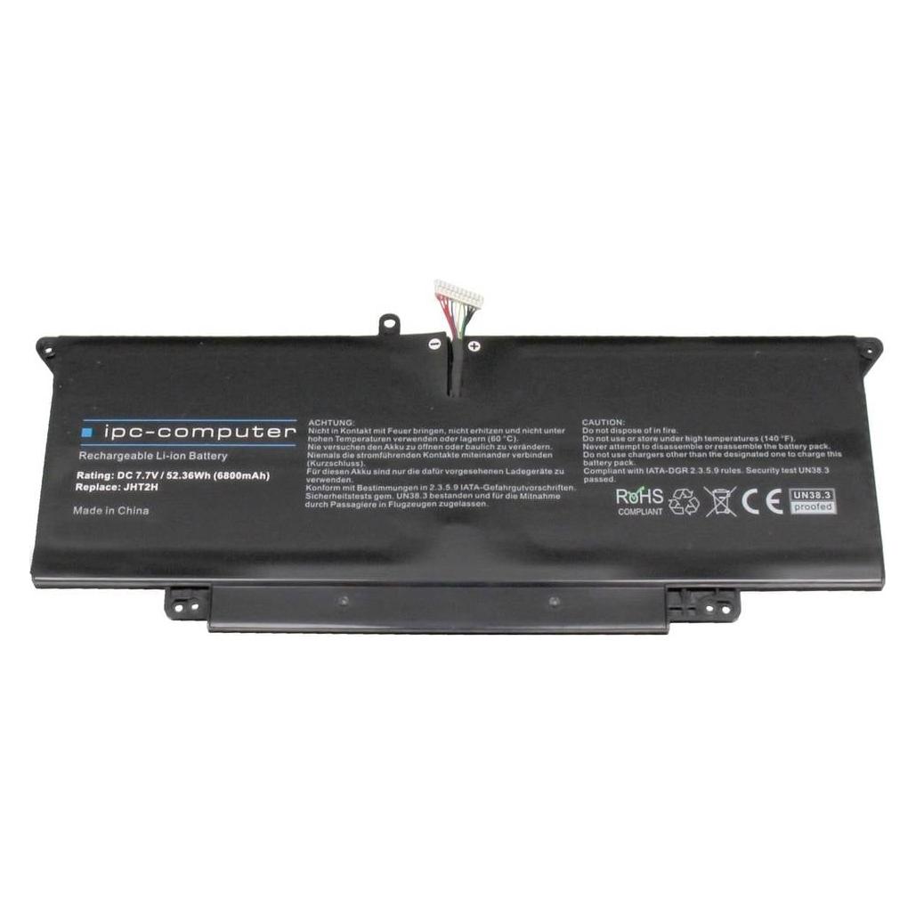 IPC Notebook-Akku Akku JHT2H REPLACE 7.70 V 6800 mAh (6800 mAh) (JHT2H REPLACE)
