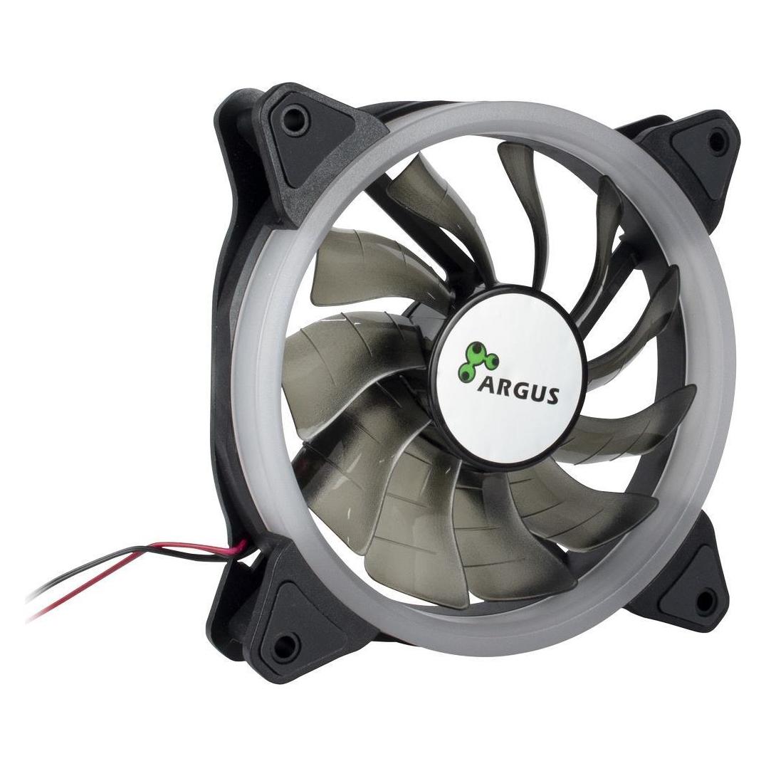 Intertech Inter-Tech Argus RS-051 RGB Computergehäuse Ventilator 12 cm Schwarz (120 mm, 1x) (88885508)