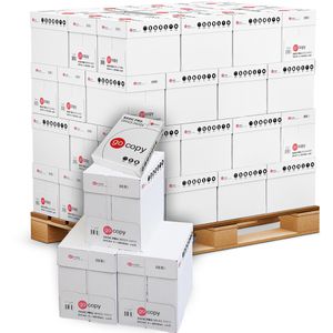 Go-Paper Kopierpapier Go Copy Basic Pro, A4, 70 g/qm, weiß, 500 Blatt, 1 Palette, 200 Pack