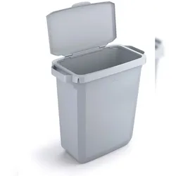 Durable DURABIN 60 grau + grauer Deckel (Klappdeckel)