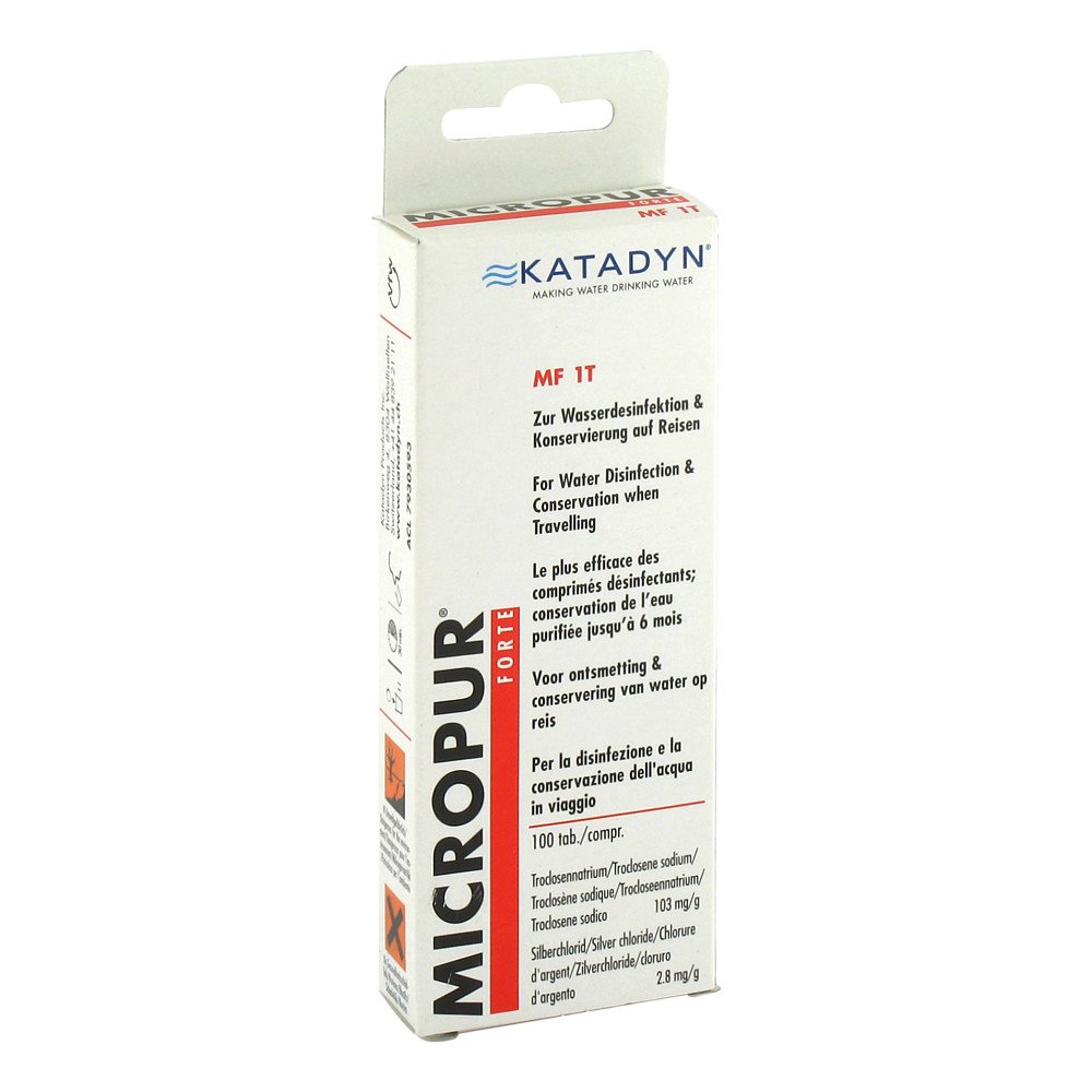 Katadyn Deutschland GmbH Micropur forte Mf 1t Tabletten 04236277