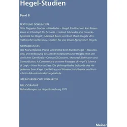 Hegel-Studien / Hegel-Studien Band 8 (1973), Sachbücher